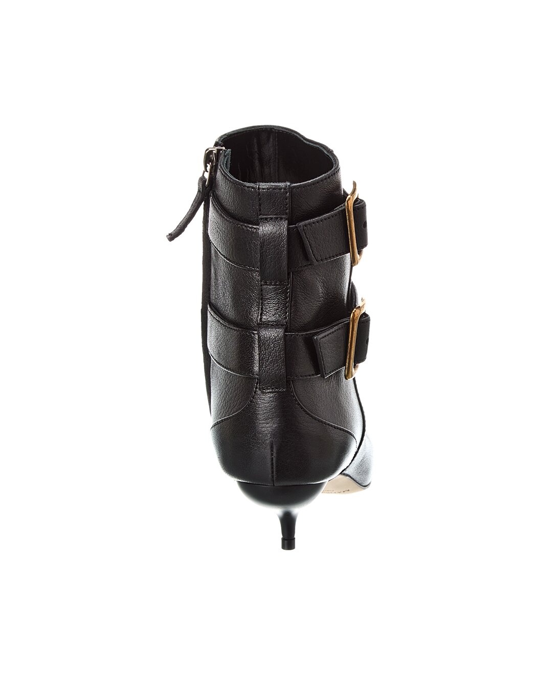 Manolo Blahnik Alciona 50 Leather Bootie - 3