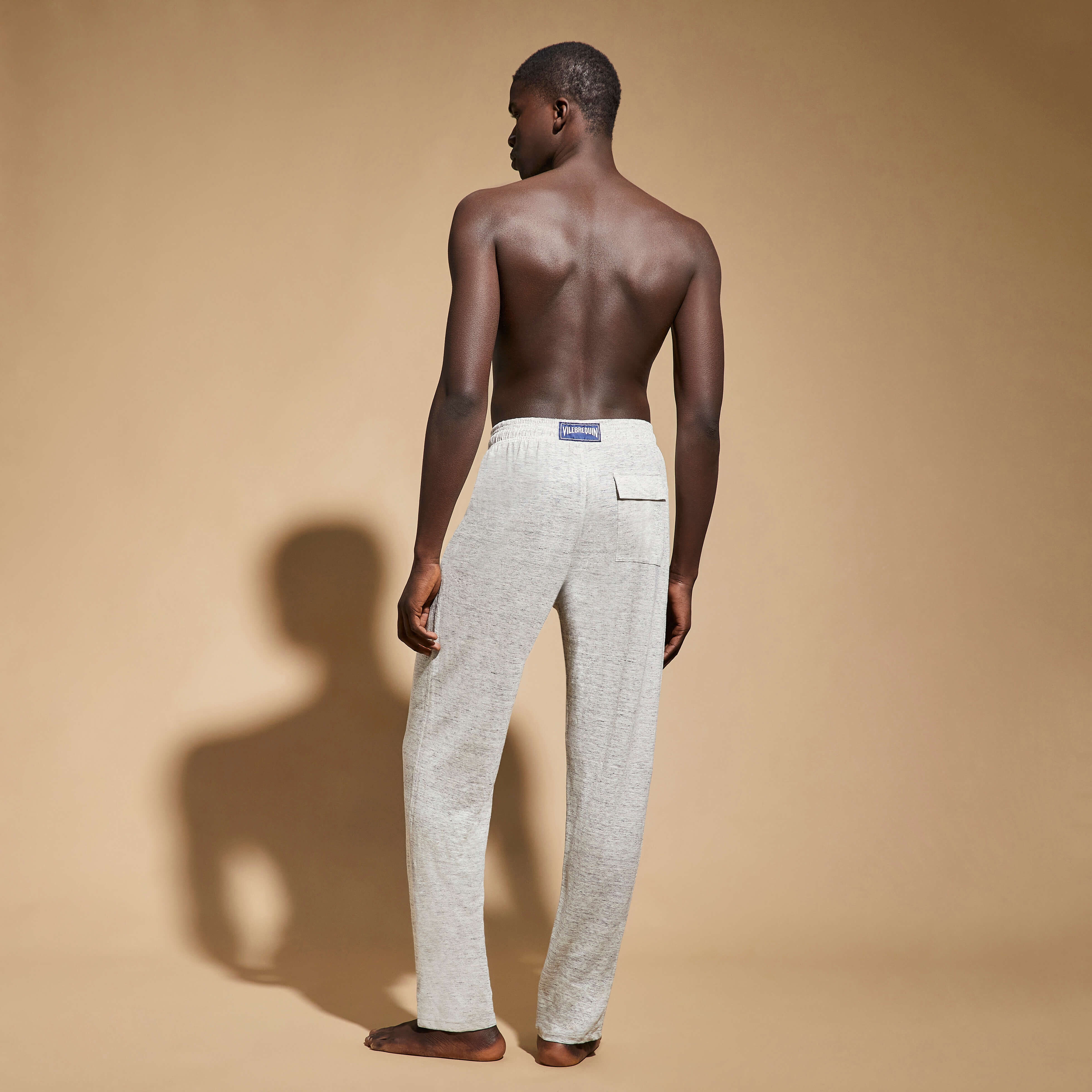 Unisex Linen Pants Solid - 4