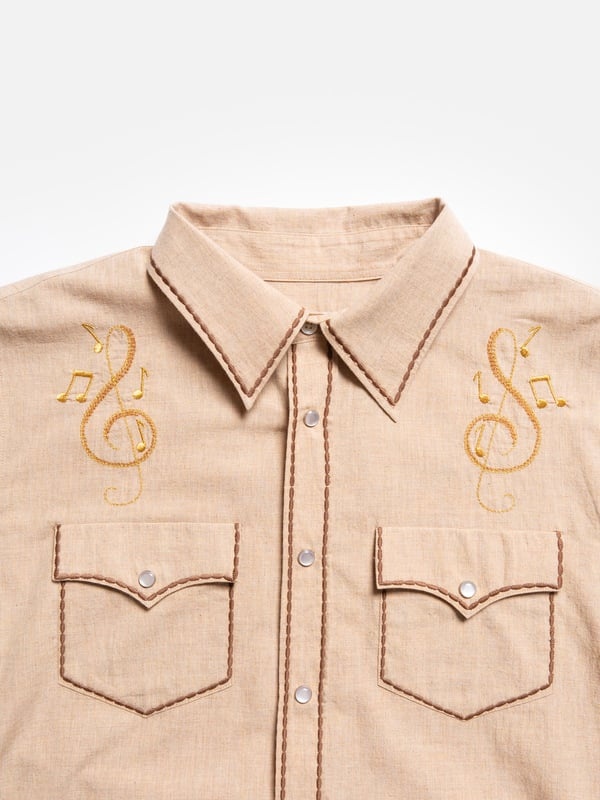 George Cowboy Shirt Beige - 3