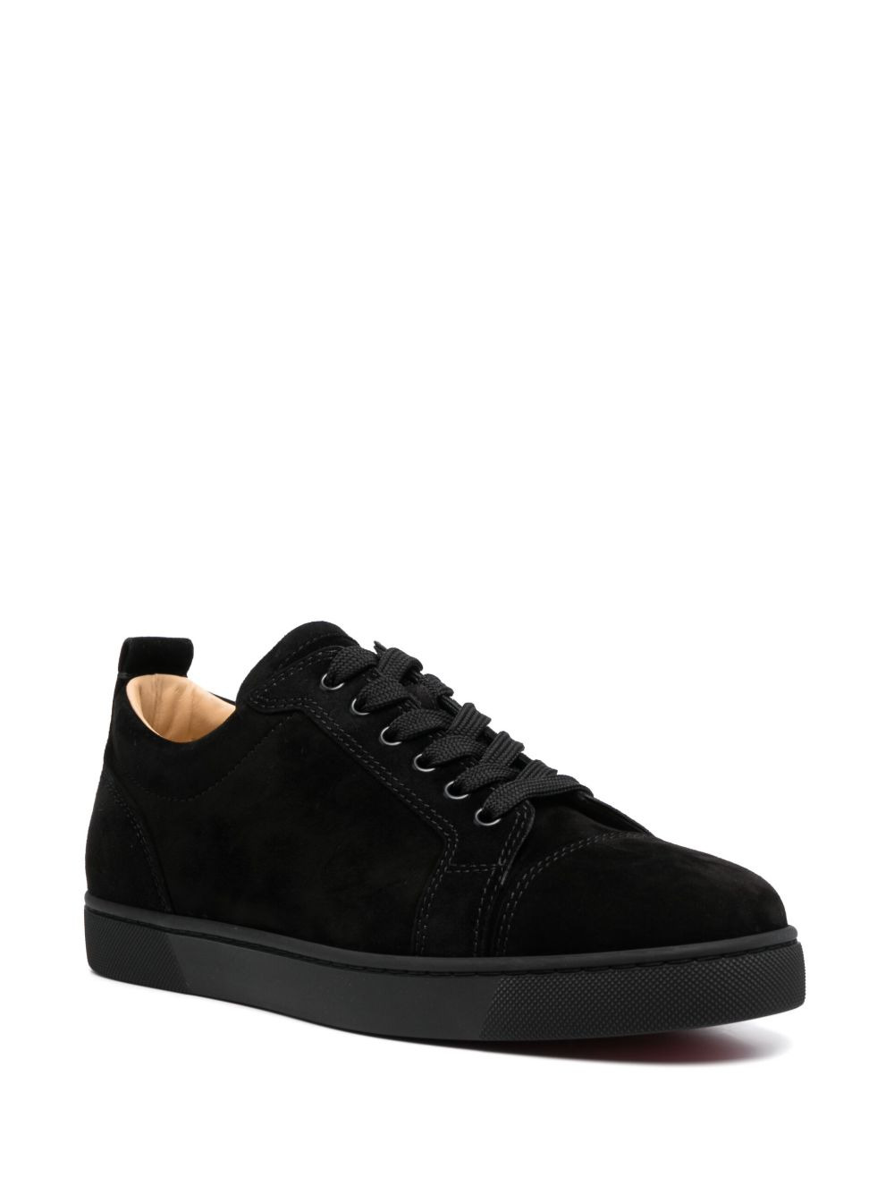suede lace-up sneakers - 2