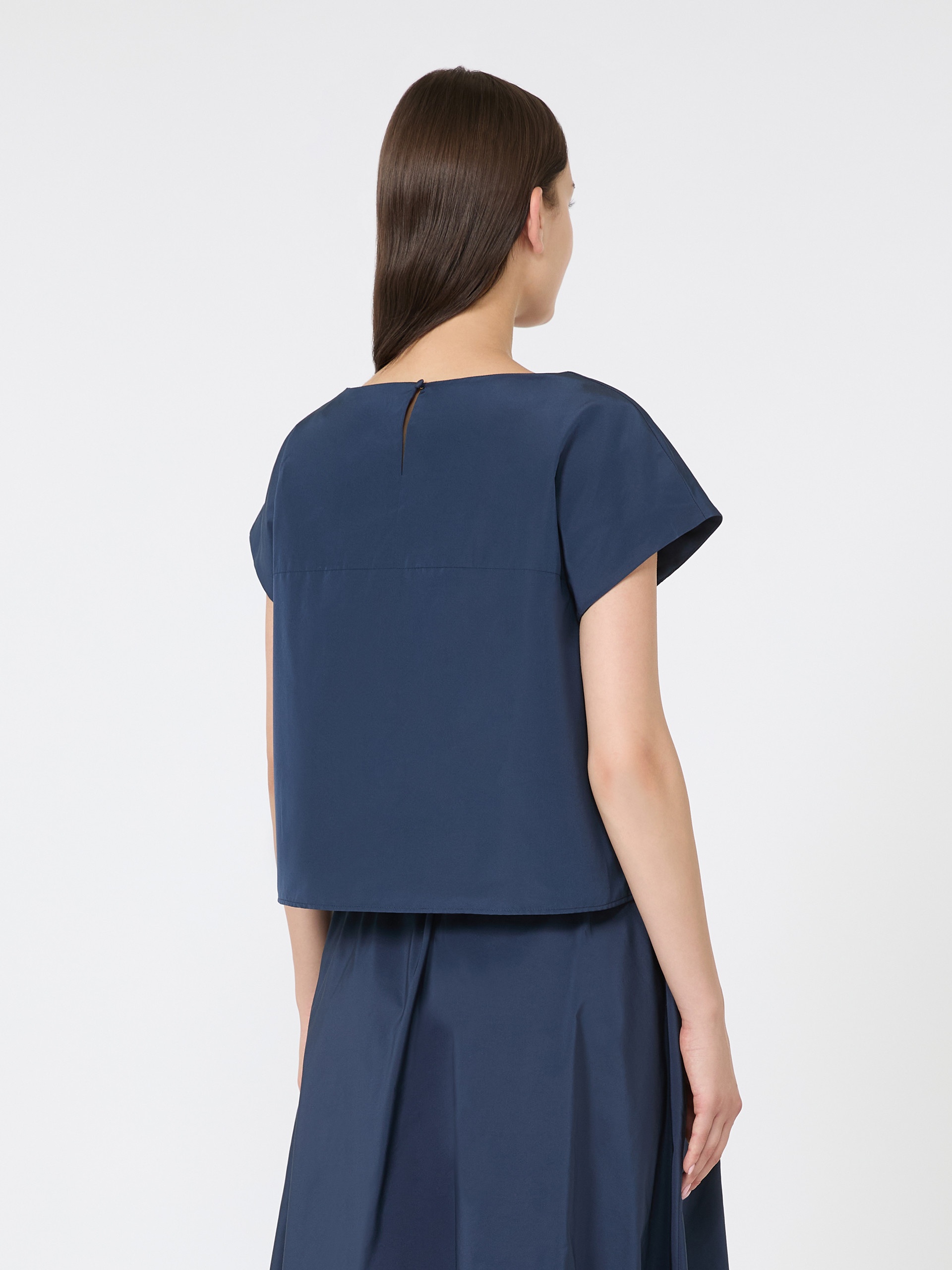 PARANA Taffeta boxy top - 4