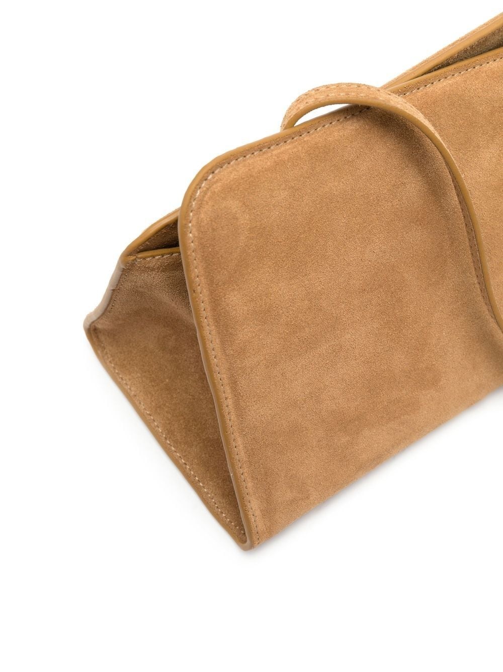 pyramid-style suede tote bag - 4