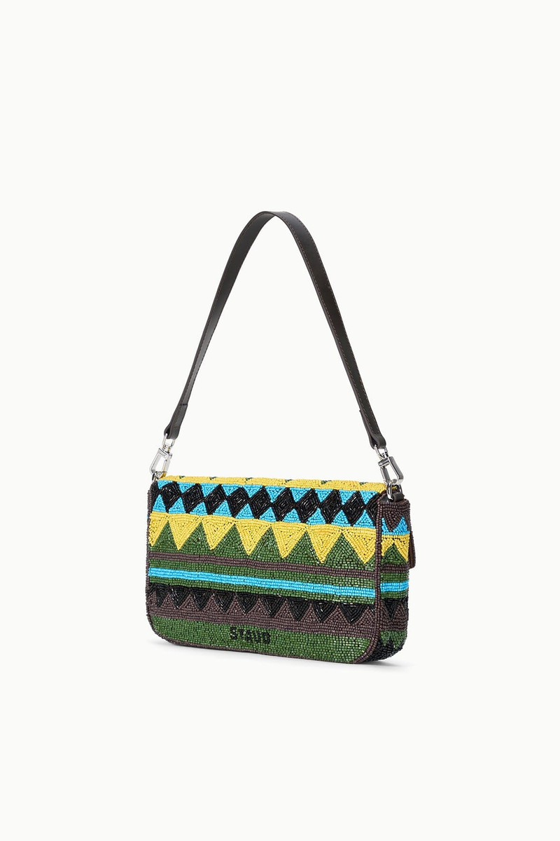 STAUD STAUD TIMMY CONVERTIBLE SHOULDER BAG HAPPY SACK BEADING outlook