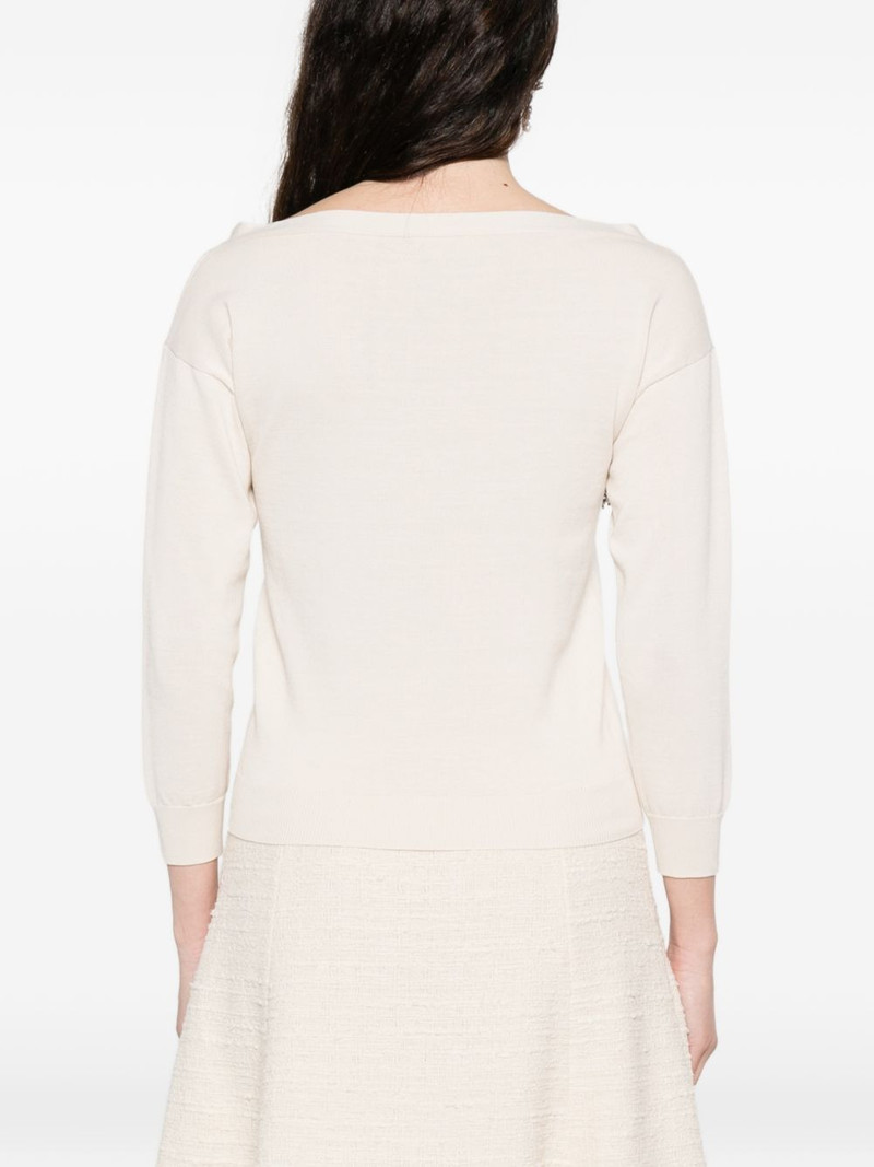 embellished knitted cardigan 4