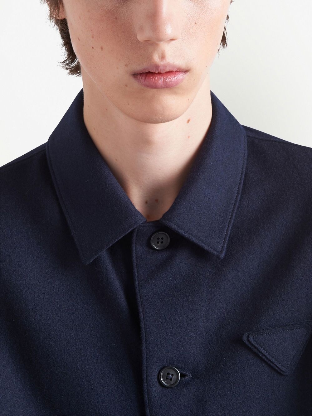 logo-patch long-sleeve shirt - 5
