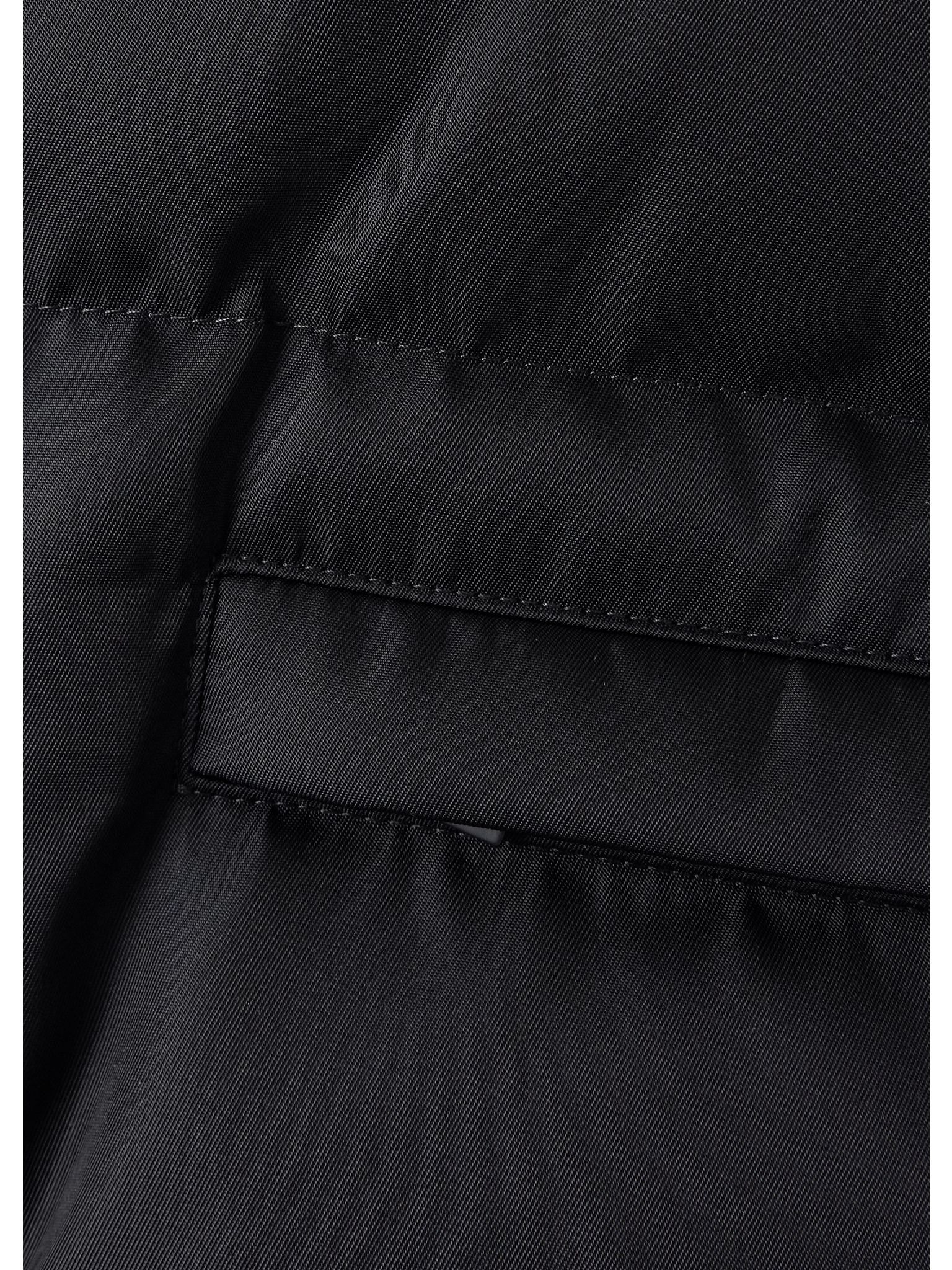 Vissec quilted drill down jacket Black - 5