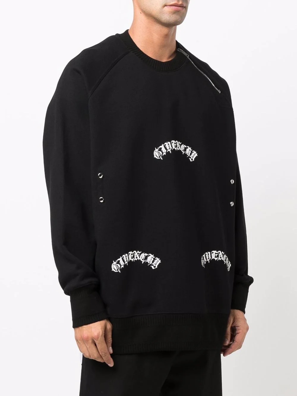 logo-print sweatshirt - 3