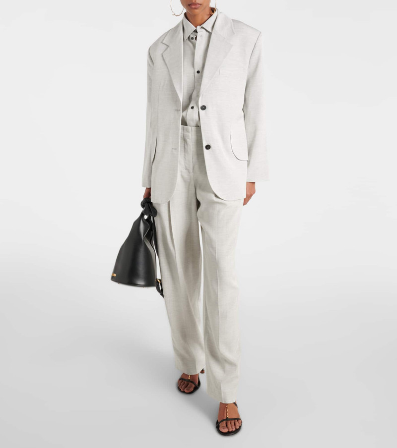 JACQUEMUS La Chemise Poche interwoven shirt outlook
