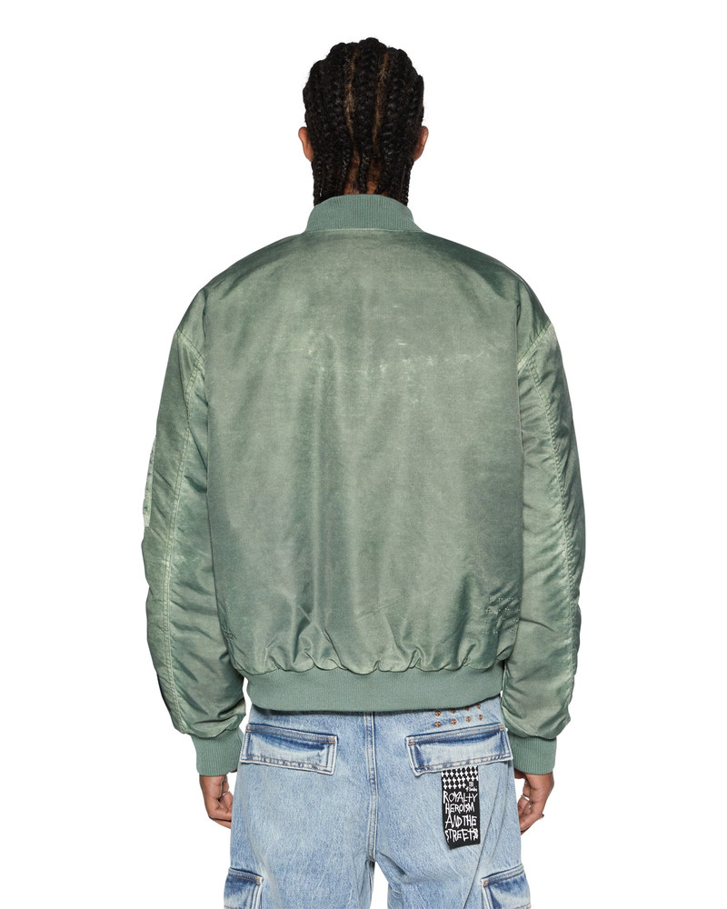 ROYALTY BOMBER KHAKI OVERDYE 4