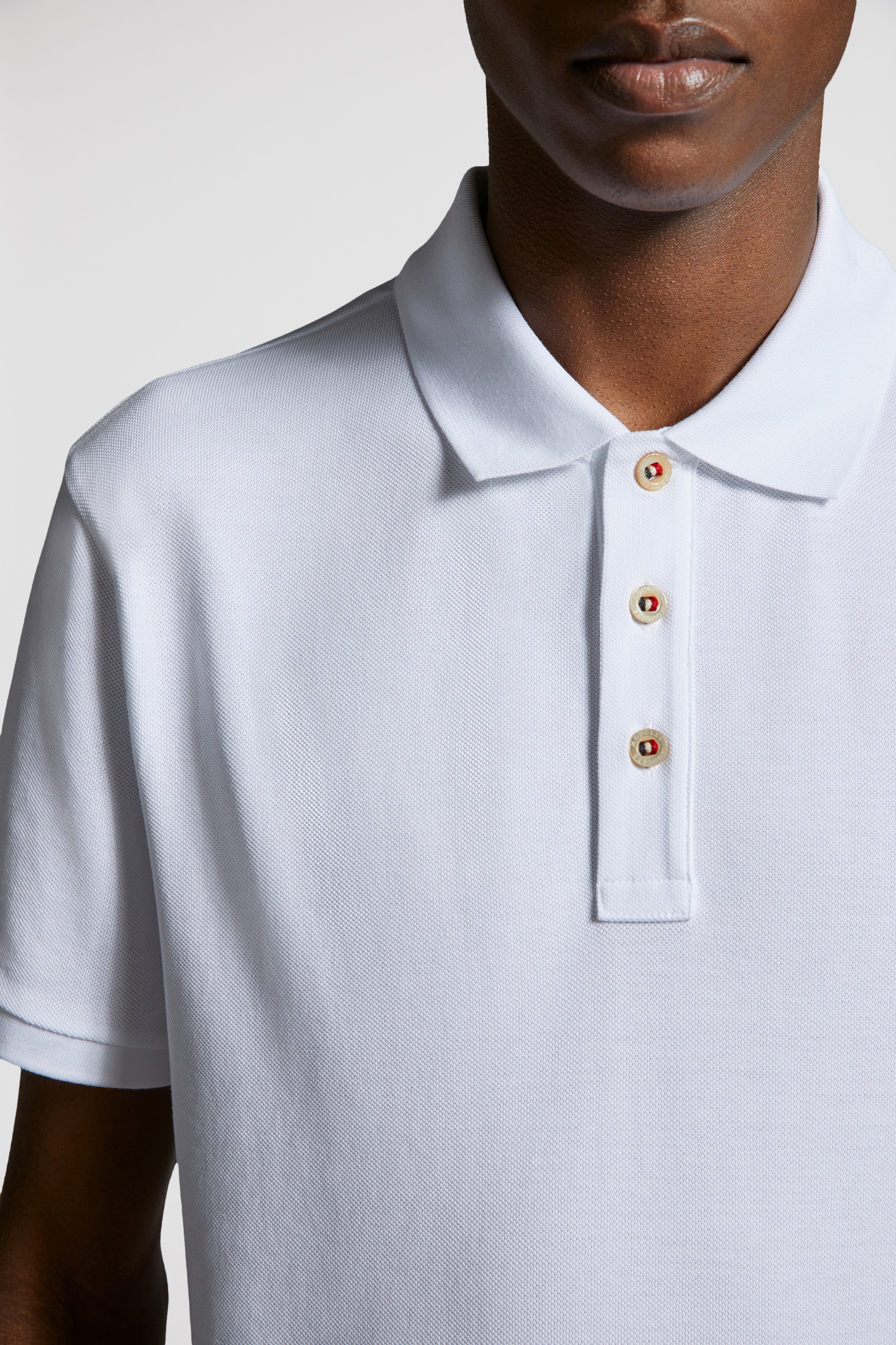 Logo Patch Cotton Polo Shirt - 6