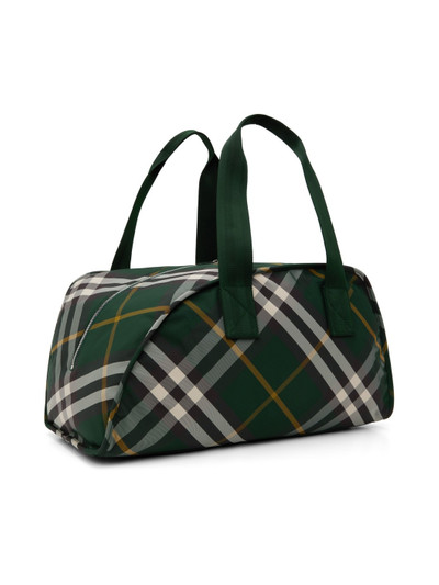 Burberry Green Medium Shield Duffle Bag outlook