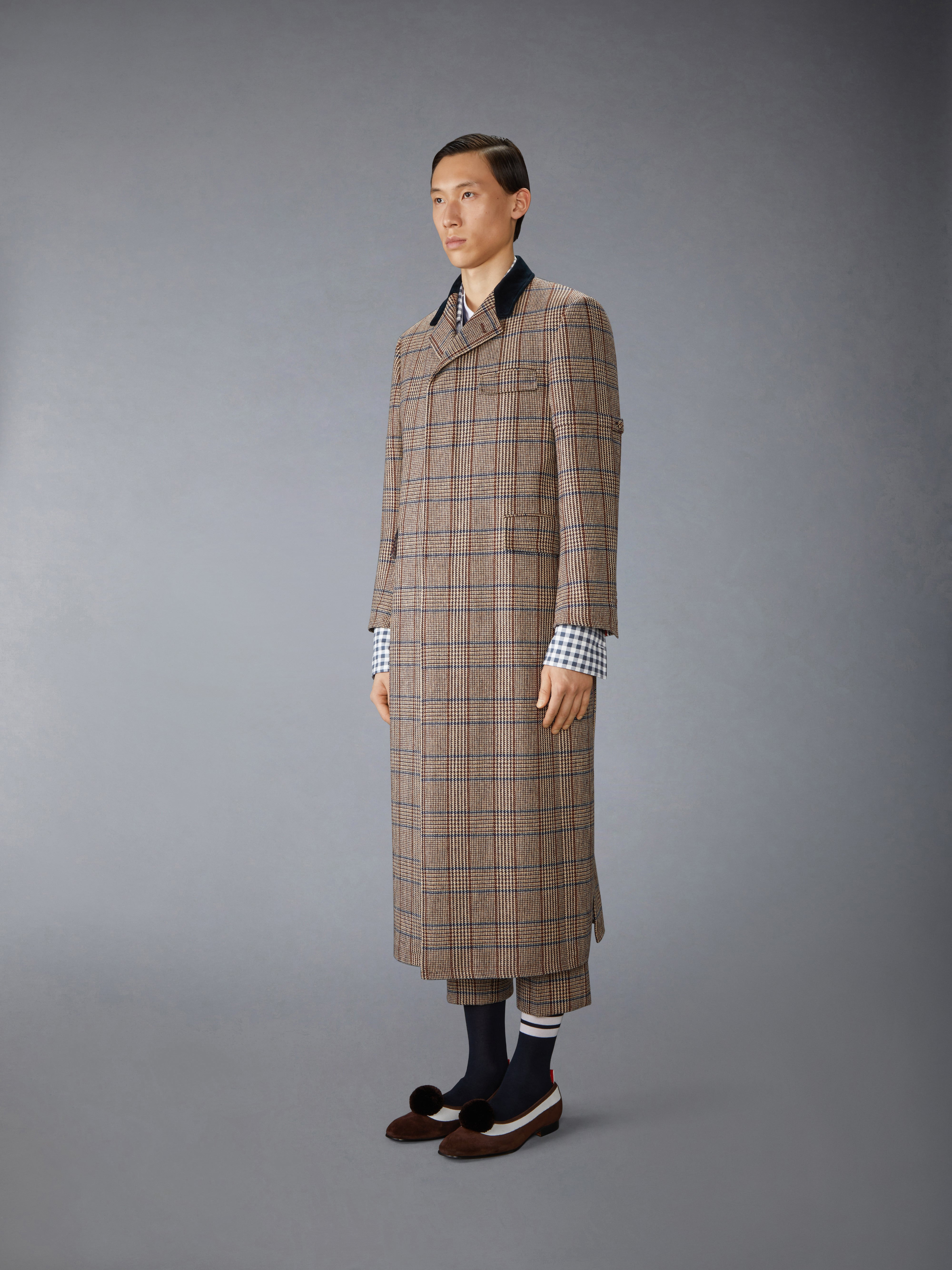 HUNTING TWEED CHESTERFIELD COAT - 3