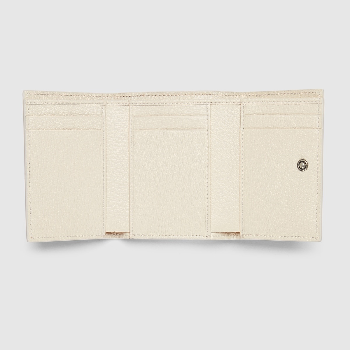 GG tri-fold wallet with GG detail - 2
