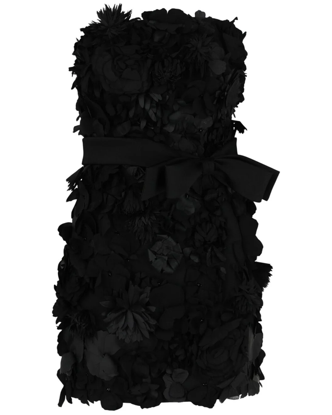 Givenchy Bustier Embroidered Flower Dress - 1