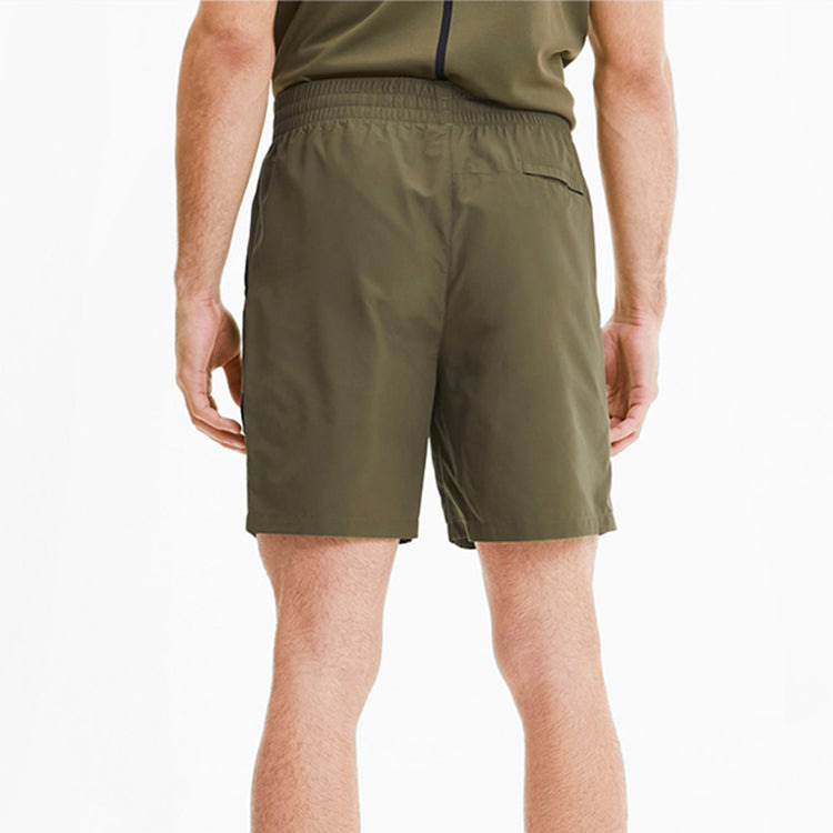 PUMA X First Mile Trendy Casual Shorts 'Olivegreen' 519027-02 - 5