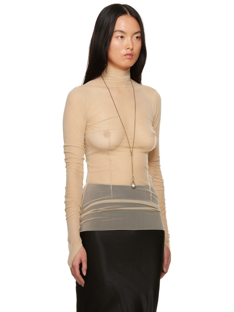 Beige Zenia Turtleneck 2
