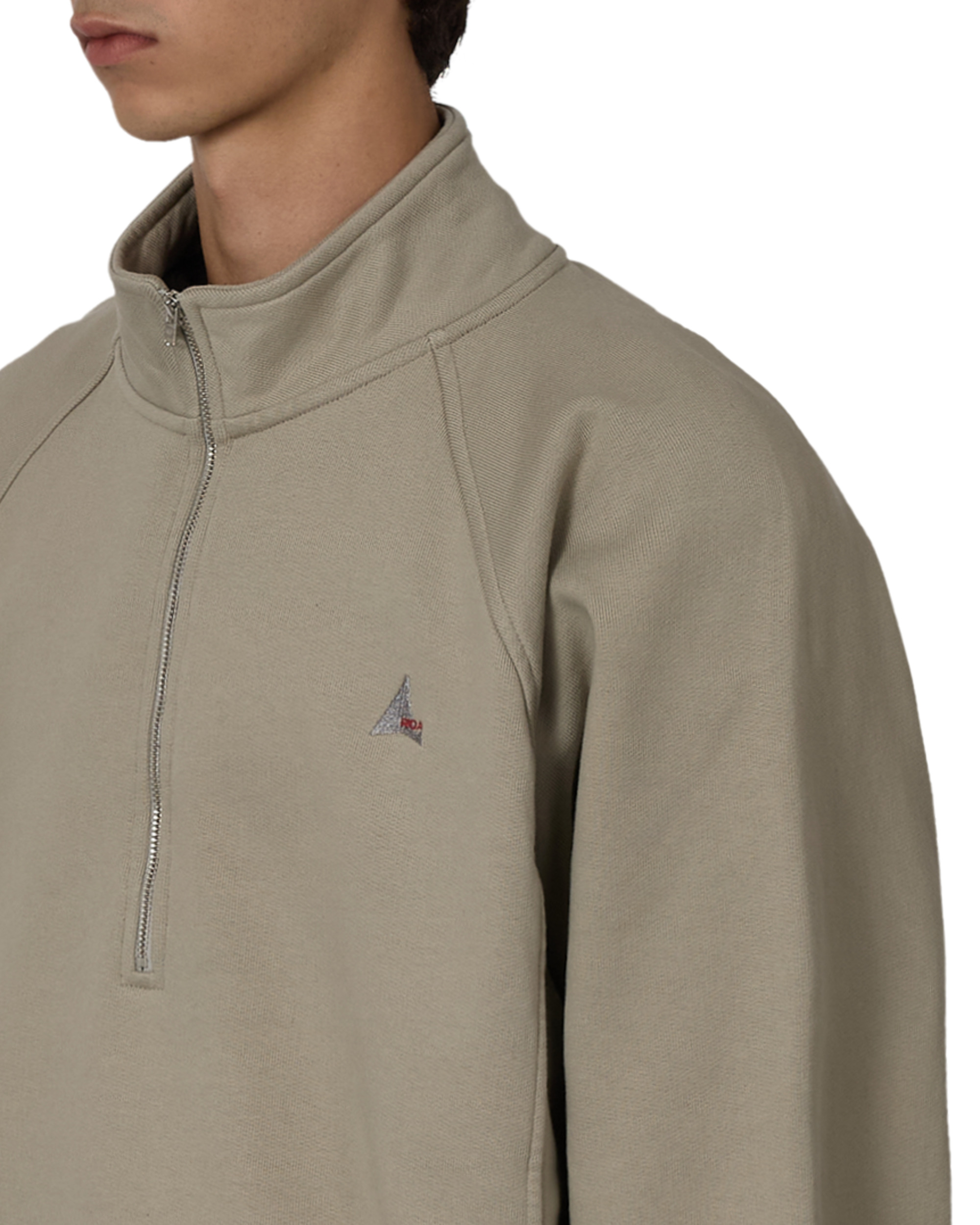 Logo 490gsm Heavy Half Zip - 5