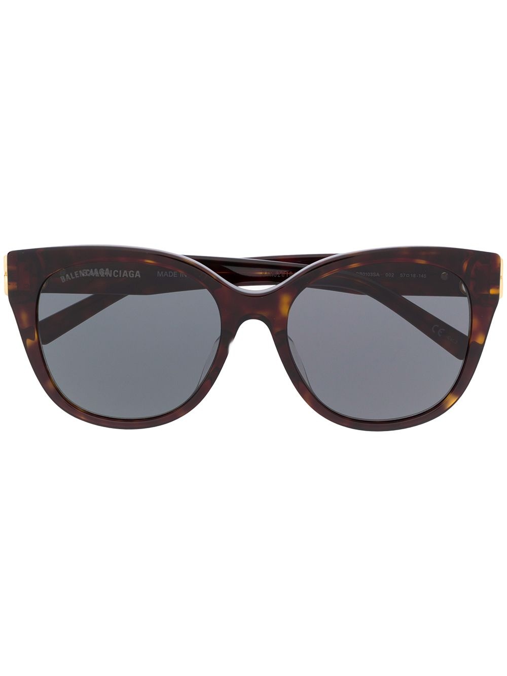 Dynasty cat-eye frame sunglasses - 1