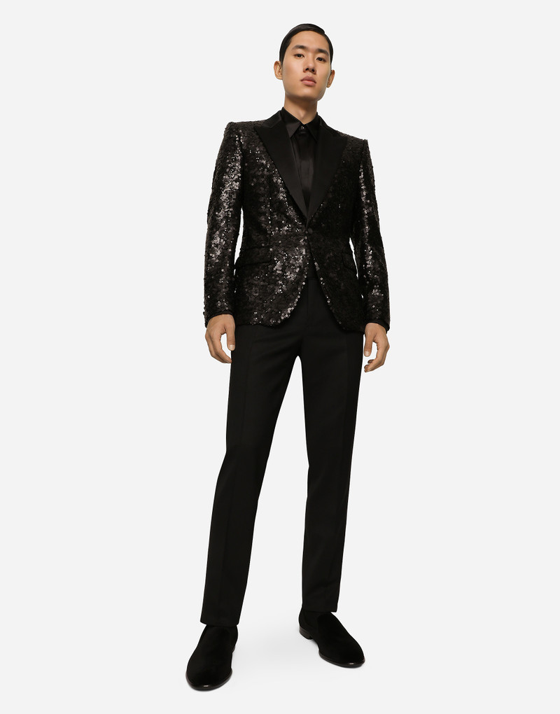 Dolce & Gabbana Sequined Sicilia-fit jacket outlook