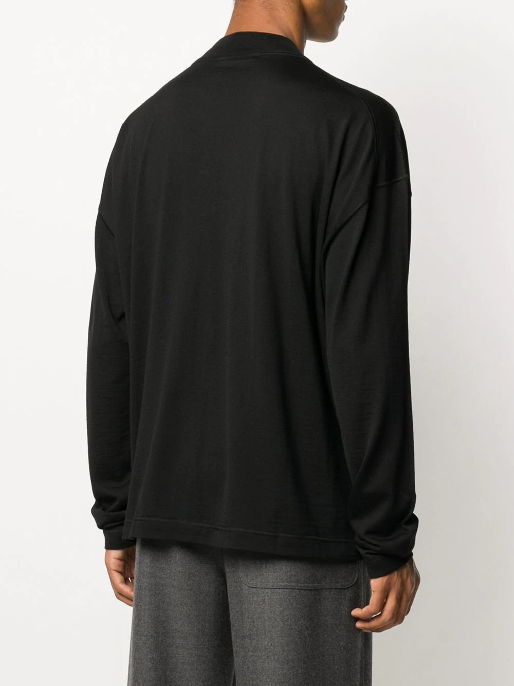 wool-cashmere crewneck jumper - 4