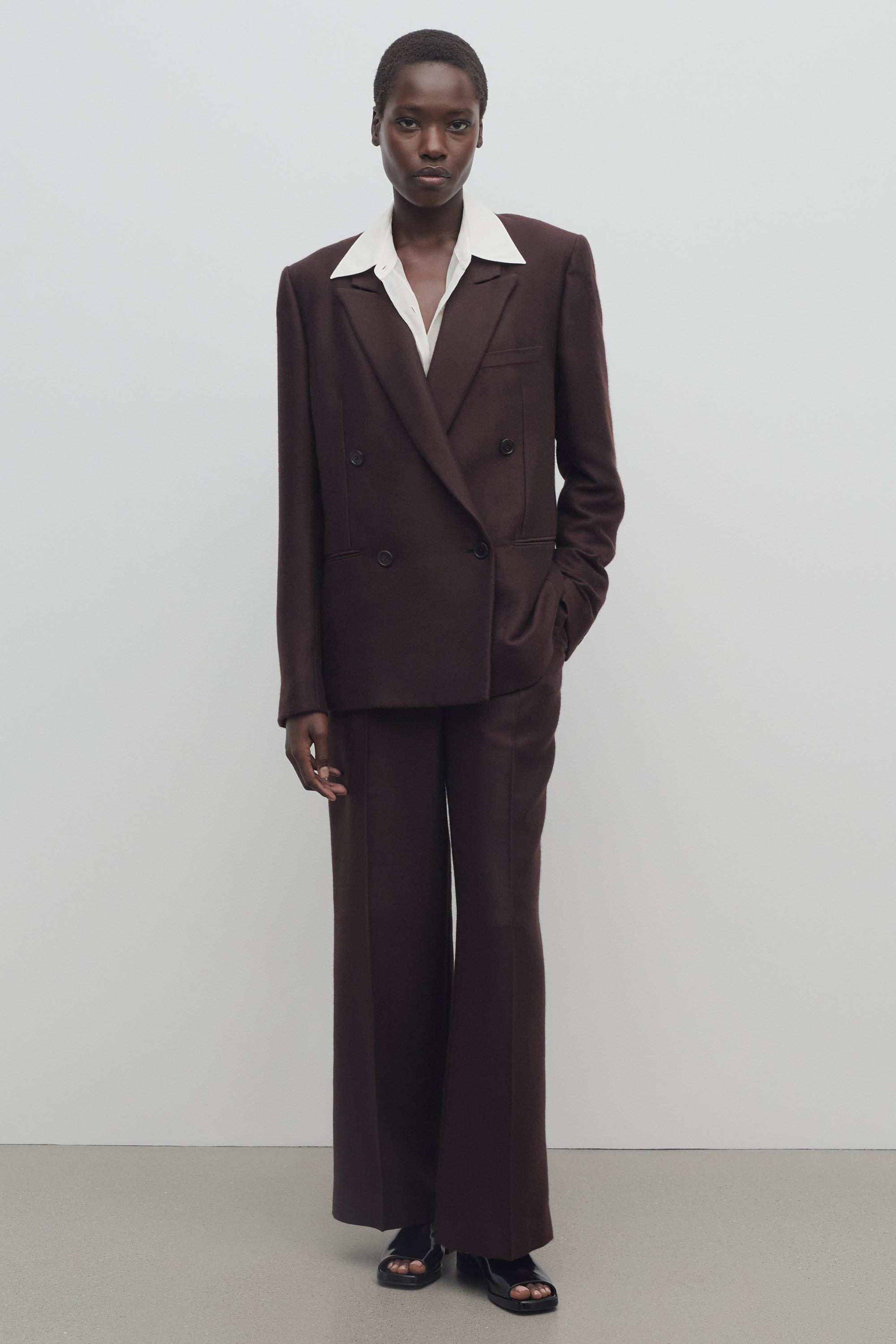 Noxy Pant in Cashmere and Silk - 3