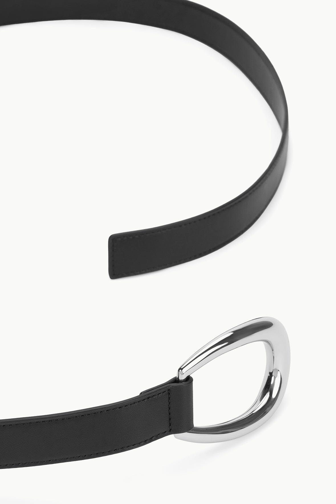 STAUD 30MM WRAP BELT BLACK SILVER - 3