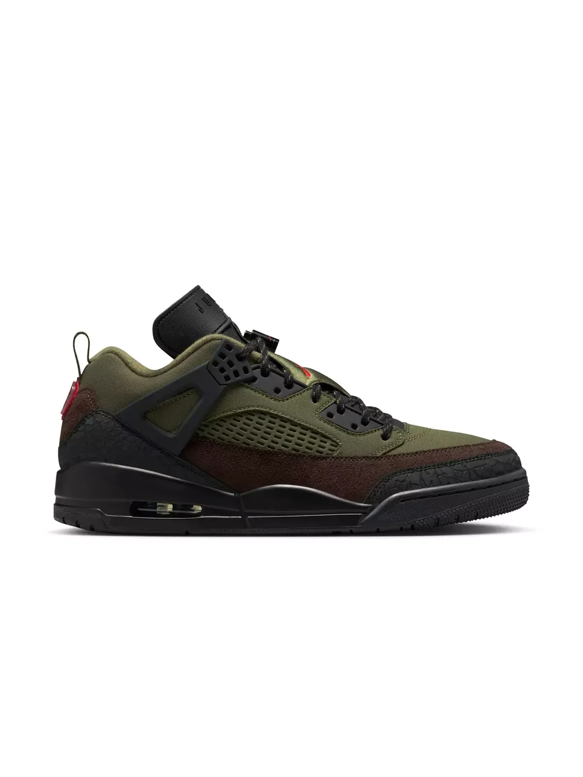 Spizike Low "Medium Olive/University Red/Black" Men's Shoe - 1