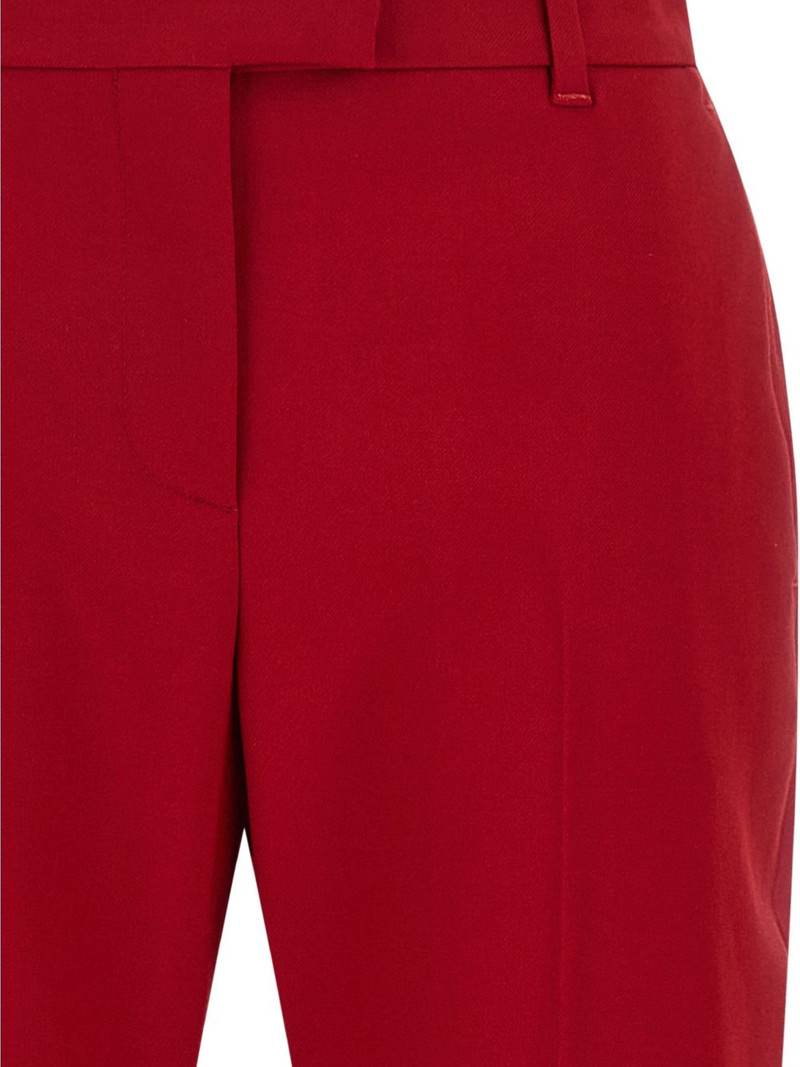 pleated flared trousers 4