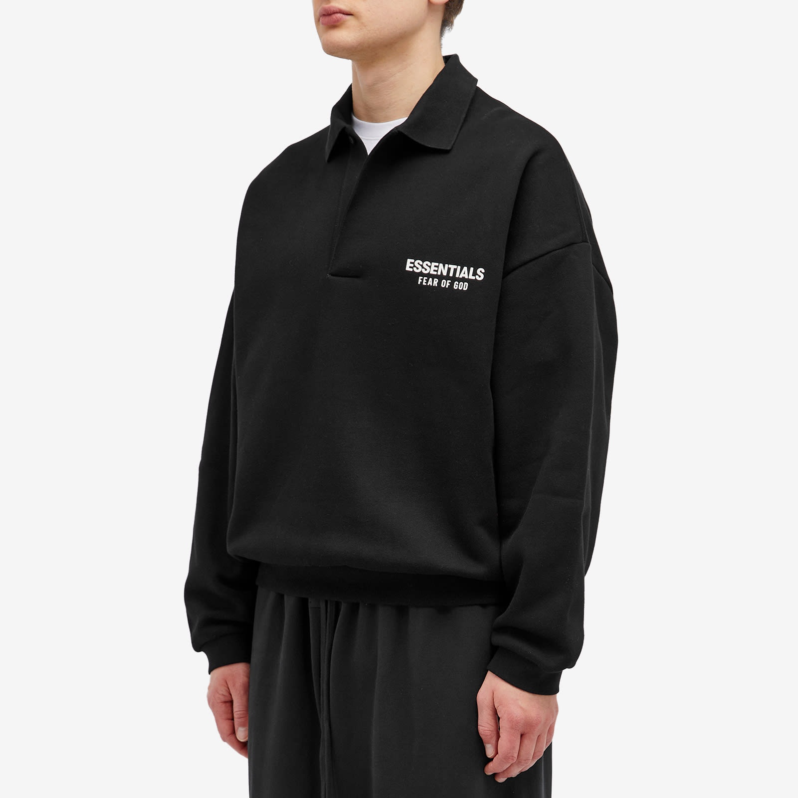 国内発送☆FEAR OF GOD☆LONGSLEEVE POLO/INK Fear Of God Essentials Long Sleeve Polo Ink (SP24) – GENESIS17