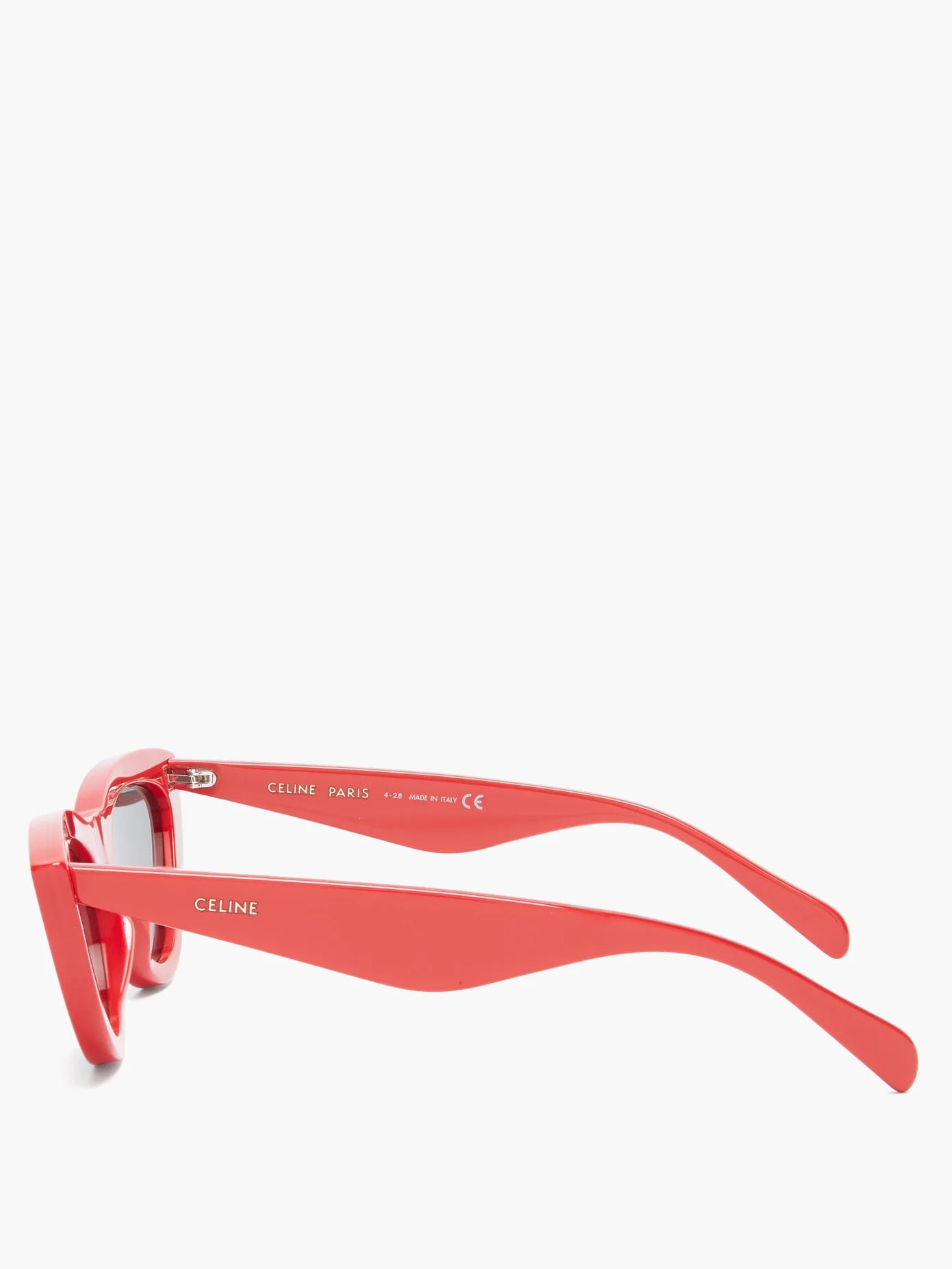 Cat-eye acetate sunglasses - 3