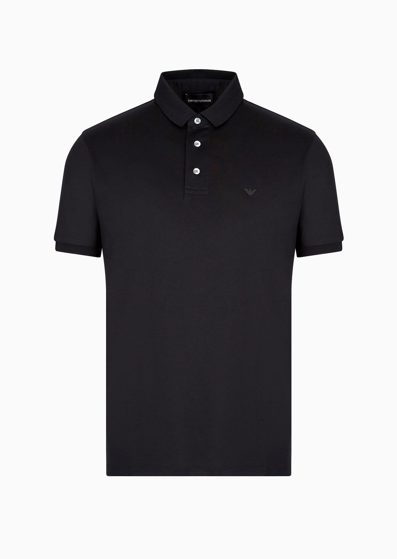 ASV Lyocell-blend jersey polo shirt - 1