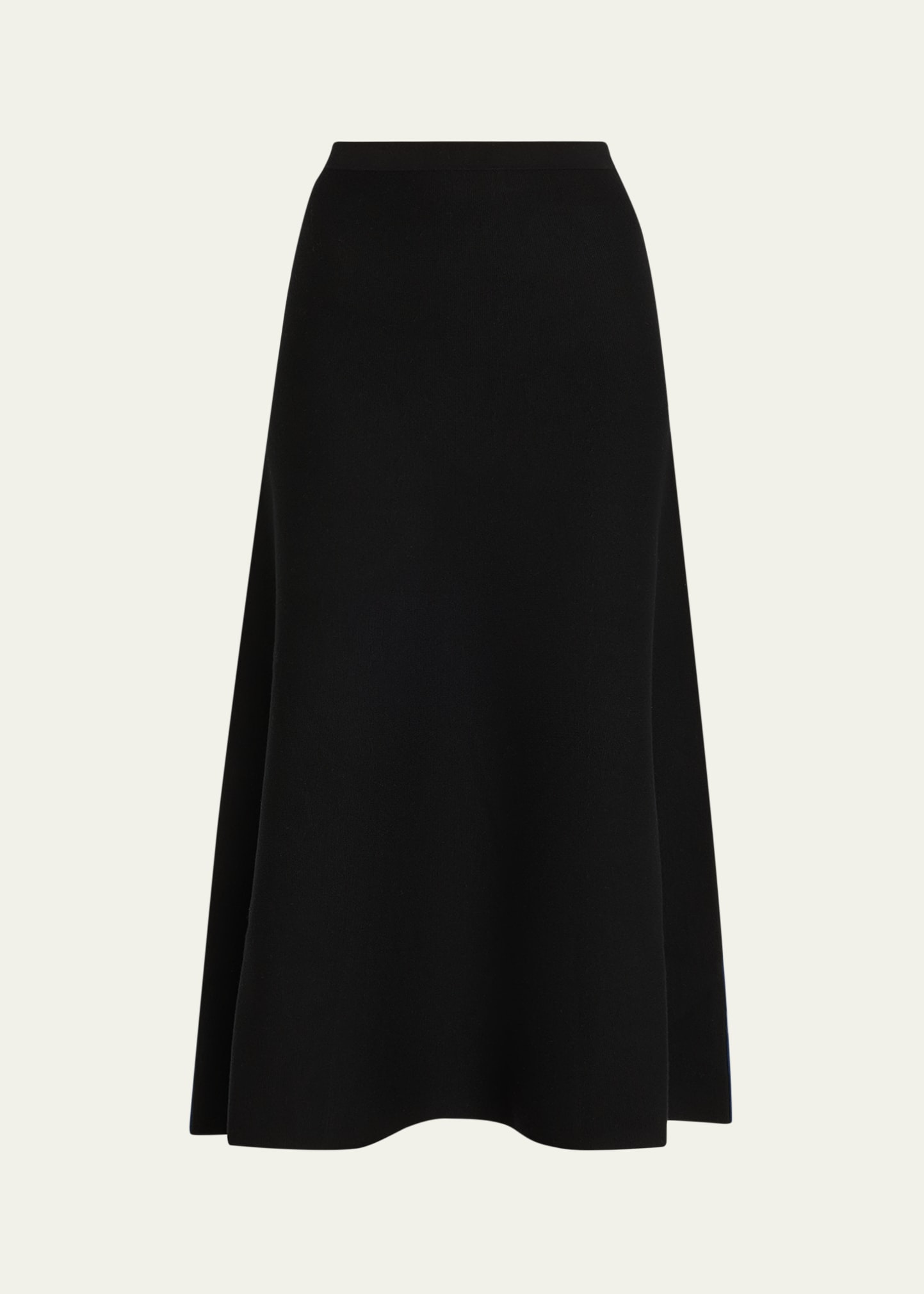 Zander Colorblock Mohair-Blend Midi Skirt - 1