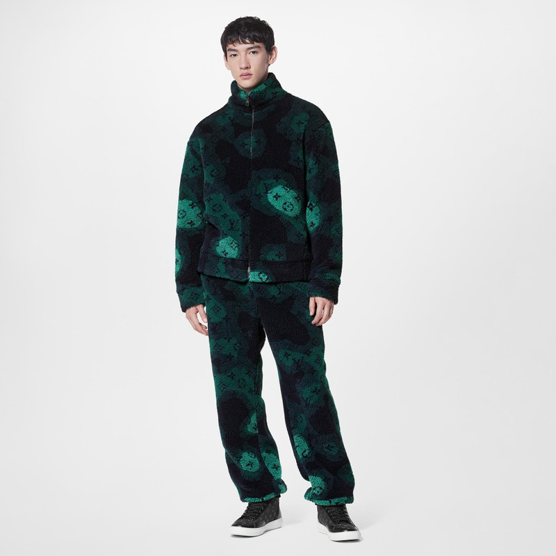 Louis Vuitton Monogram Camo Fleece Jogpants outlook