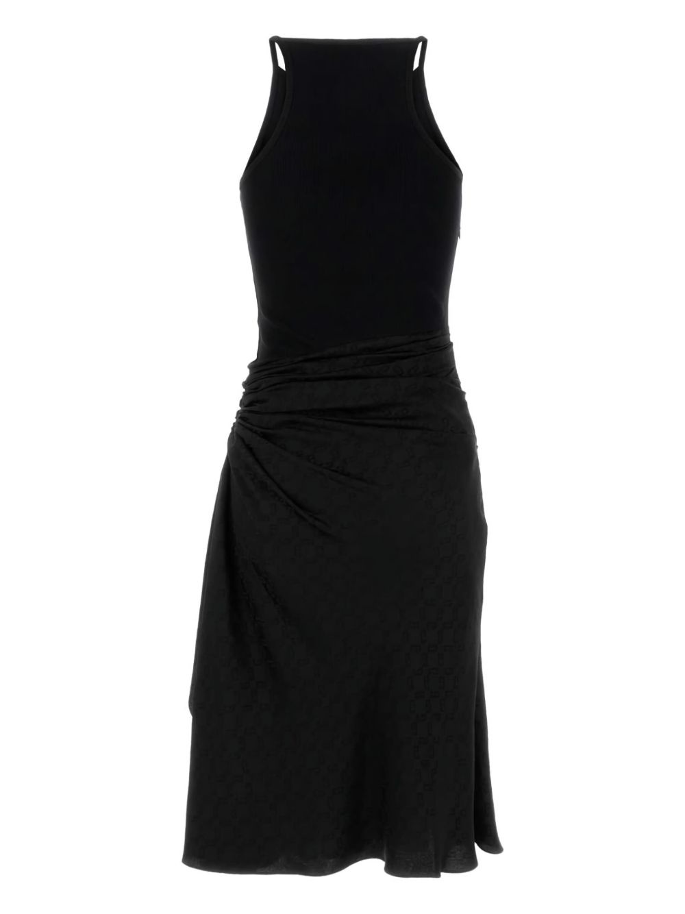 panelled midi dress - 2