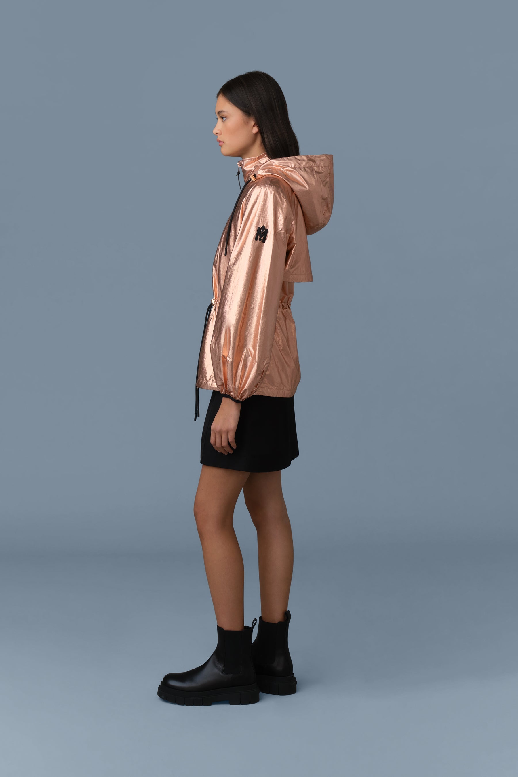 ISHA Rain Jacket with Balloon Sleeves - 4