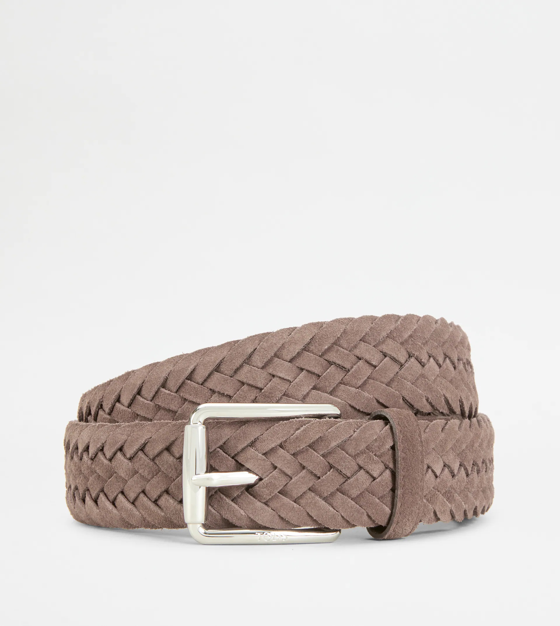 BELT IN SUEDE - BEIGE - 1