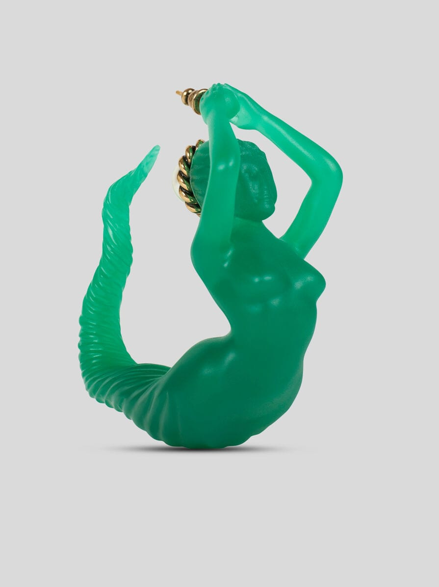 RESIN MERMAID EARRINGS - 3