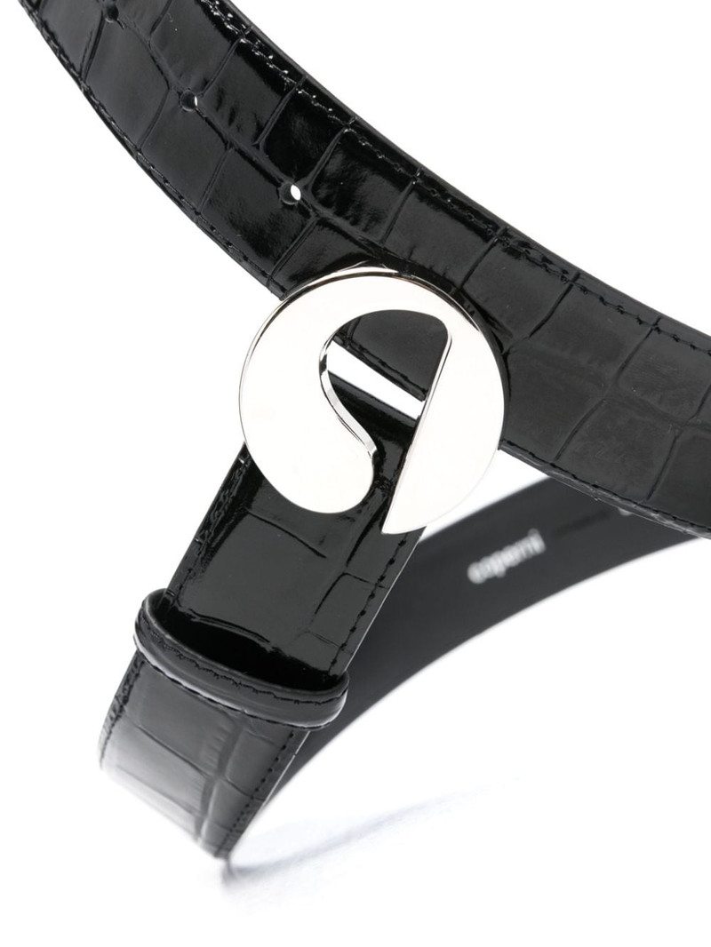 COPERNI embossed-crocodile leather belt outlook