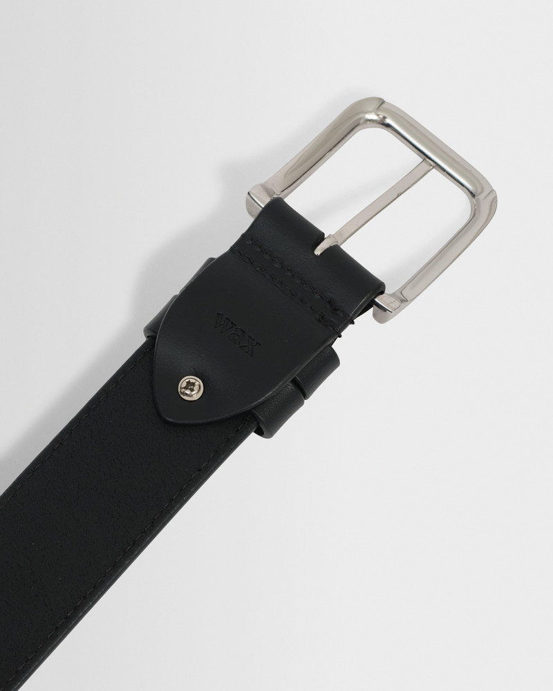 Paton - Black Leather Belt 4