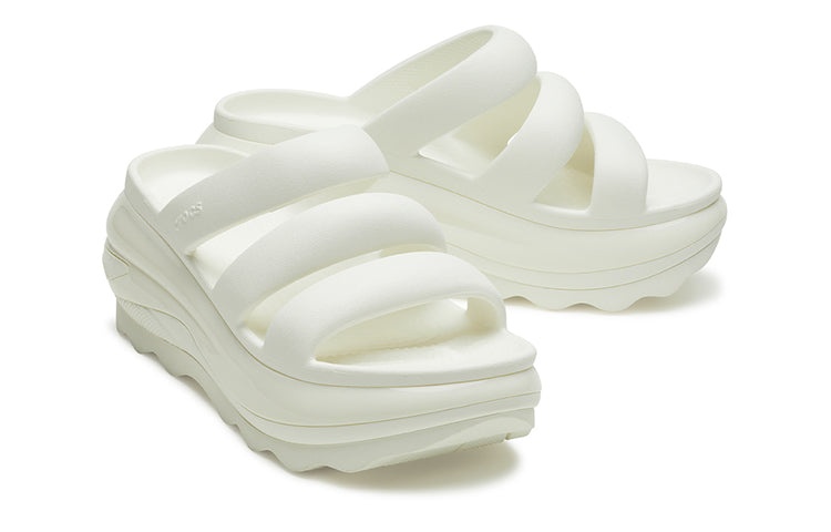 Crocs Mega Crush Triple Strap 'Chalk White' 209842-0WV - 4