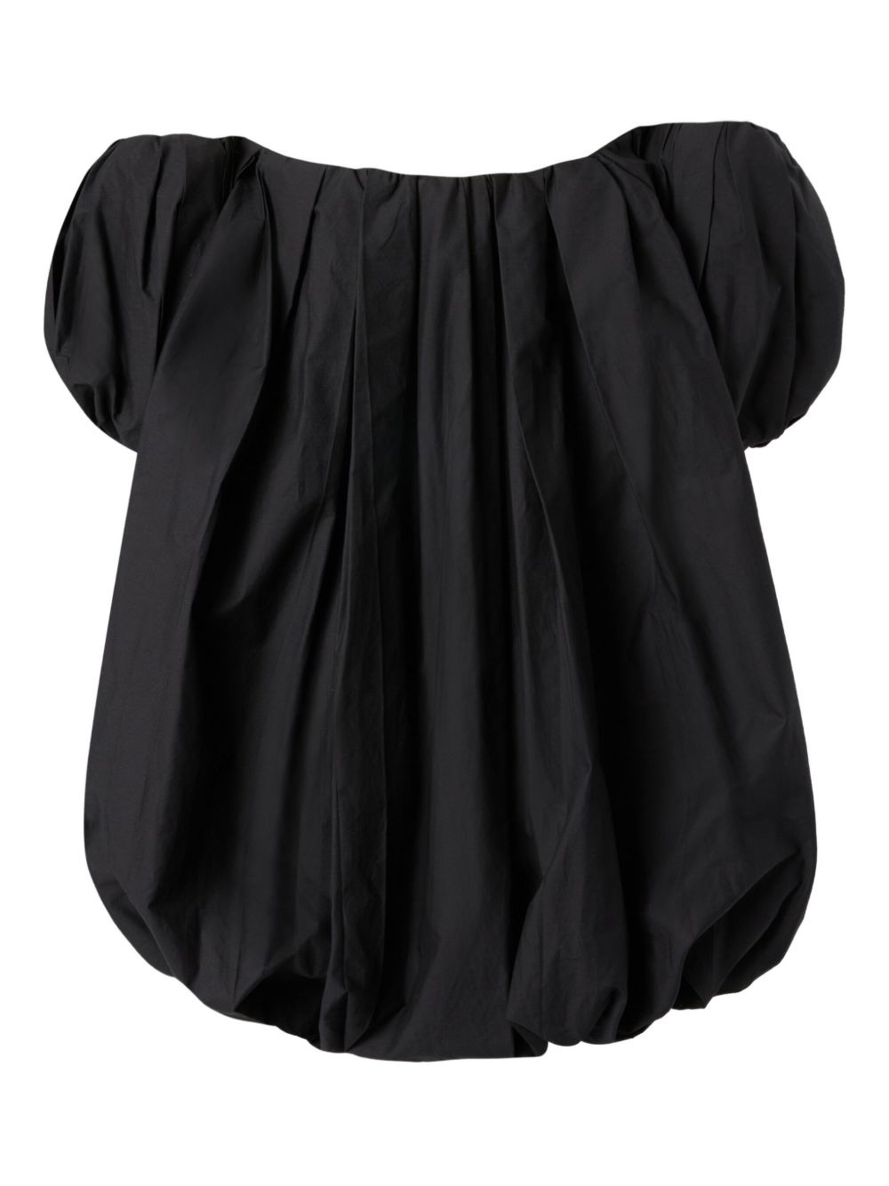 balloon-hem mini dress - 2