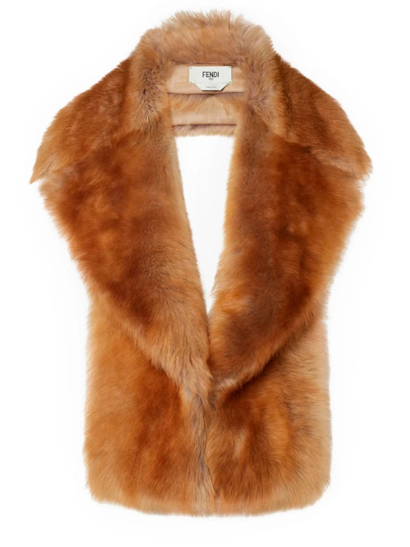 Fendi Women Shearling Scarf - 1