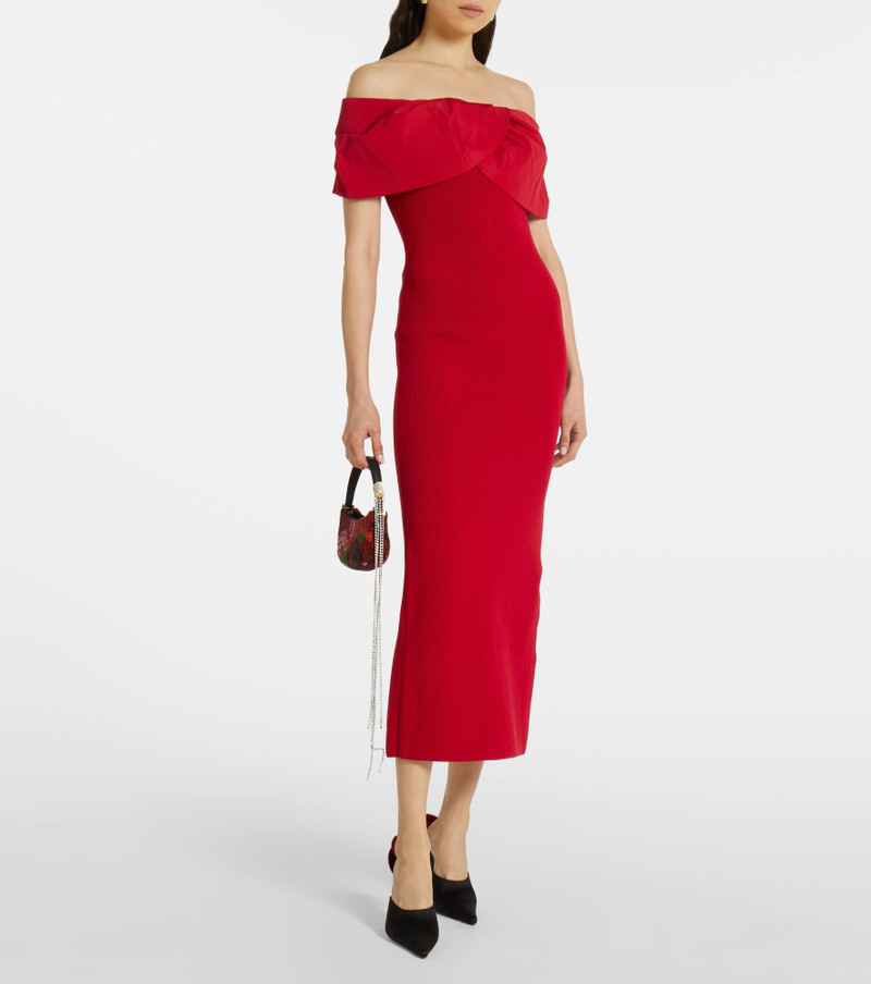 REBECCA VALLANCE Tiamo knitted midi dress outlook