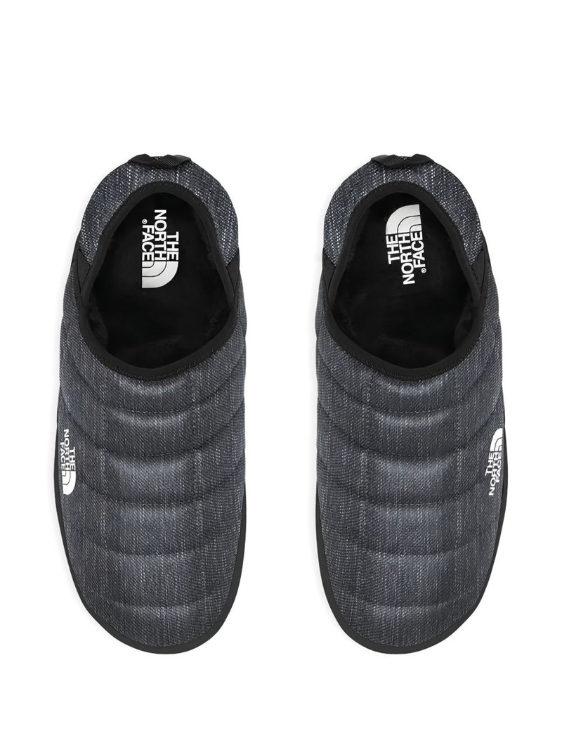 The North Face logo-print mules outlook