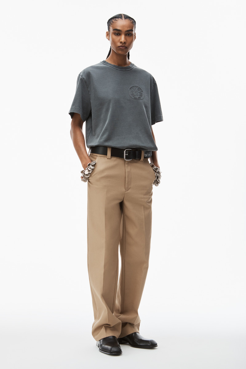 Alexander Wang liberty tee in compact jersey outlook