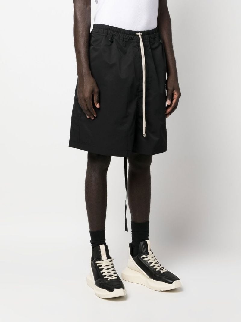 logo-patch deck shorts - 3
