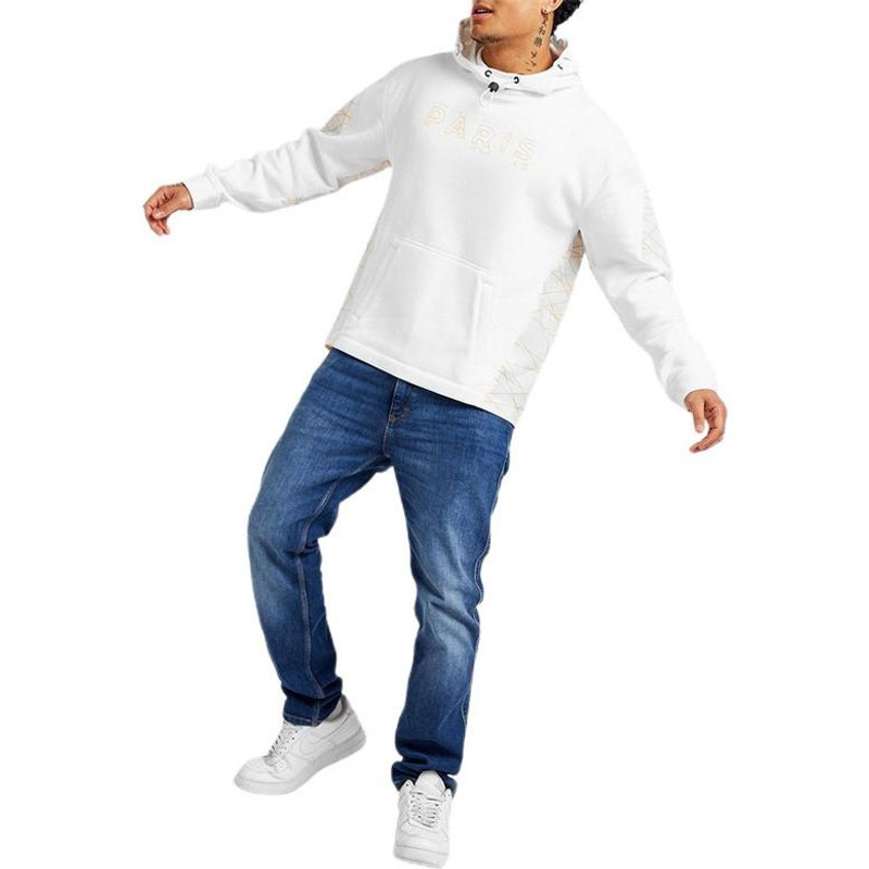 Jordan Air Jordan x PSG Hoodie 'White' DV0614-100 outlook