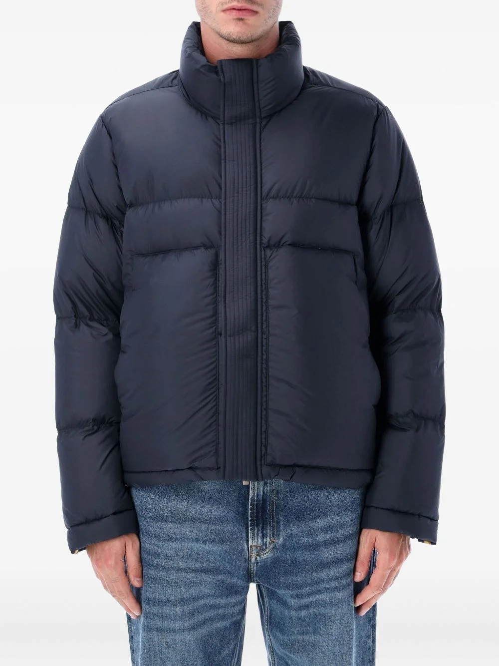 quilted padded jacket - 1
