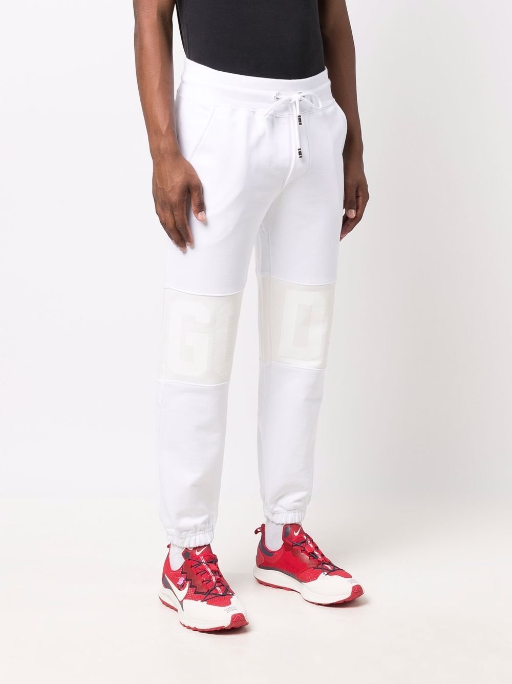 white panelled joggers - 3