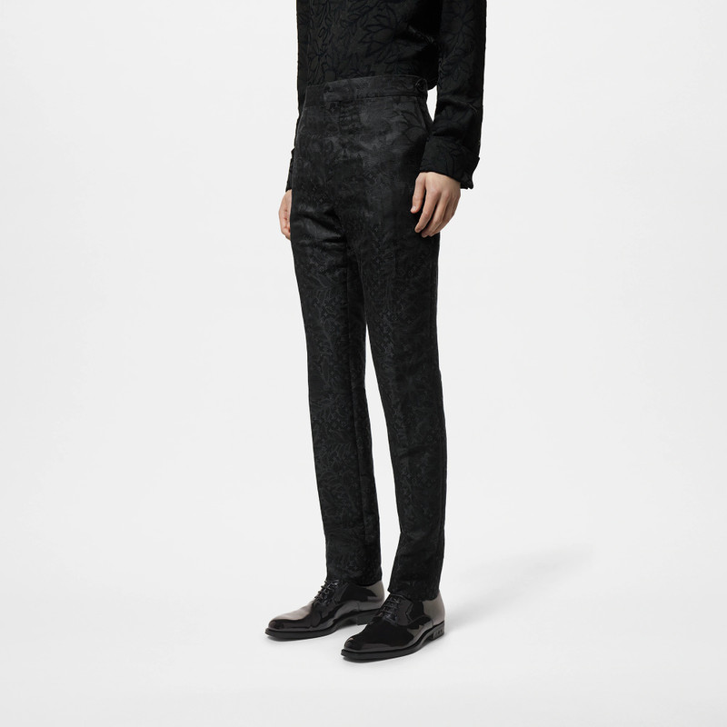 Silk Blend Cigarette Pants 6